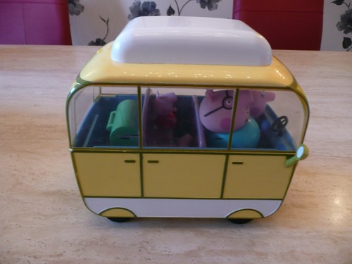 Peppa pig large - pig, camper