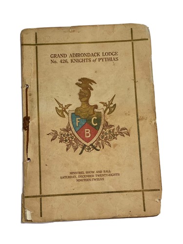 1912 knights pythias - of,