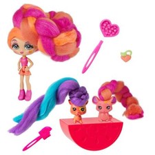 Candylocks posie peach inch - posie, 3"-inch