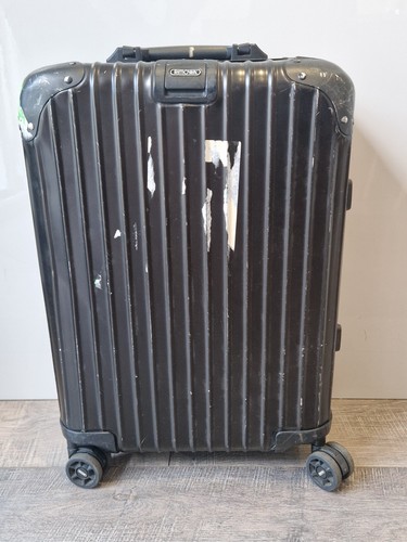 Rimowa black aluminium - black, cabin