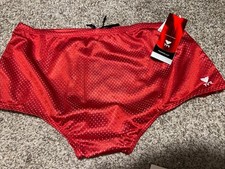 NEW NWT MENS MESH BRIEF COMPETITION TRAINING DRAG SUIT RESISTANCE TYR 36 SWIM NR