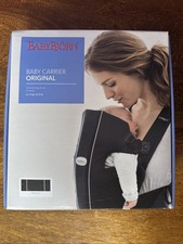 Baby Bjorn Original Baby Carrier (Black Cotton) Excellent Condition