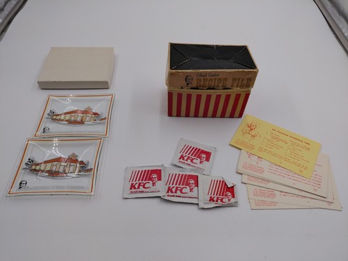 Vintage set kfc glass - set,