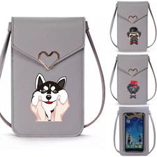 Dog Mobile Phone Shoulder Bag