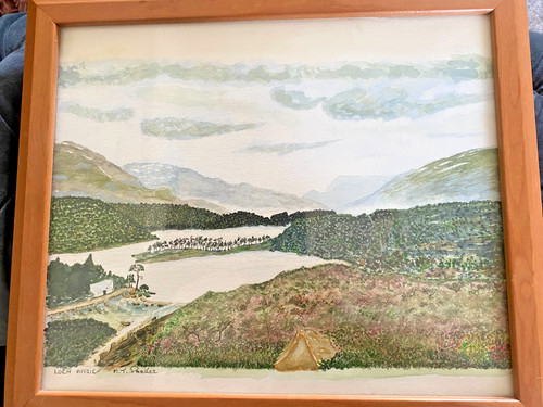 Loch affric scotland - affric,