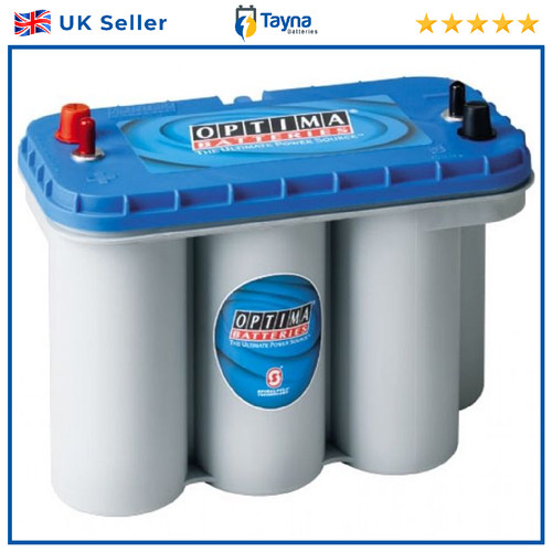 Optima blue top battery - top,