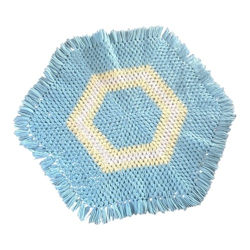 Vintage hand crocheted powder - hand,