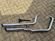 Screamin Eagle Exhaust System For Harley Davidson Softail Fat Boy 2005 1450cc