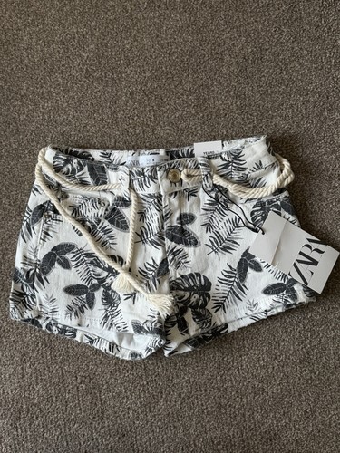 Zara girls denim shorts - zara,