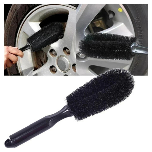 Car alloy wheel cleaning brush - alloy,