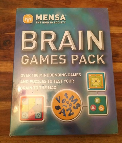 Mensa brain games pack - mensa, over