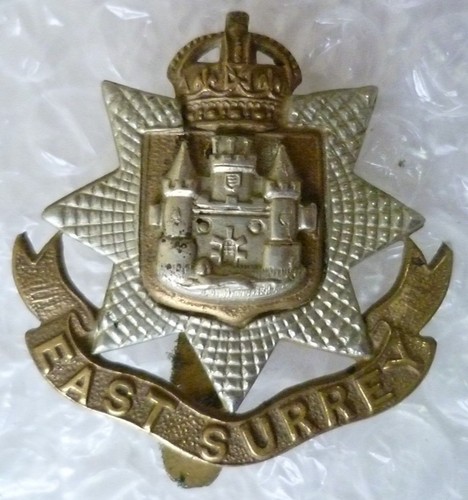 Ww1 east surrey regiment - surrey, cap