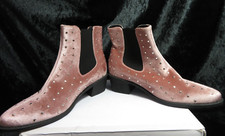 ASOS pale pink velour like