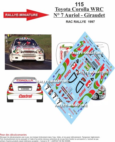 Decals ref 0115 toyota - decals,
