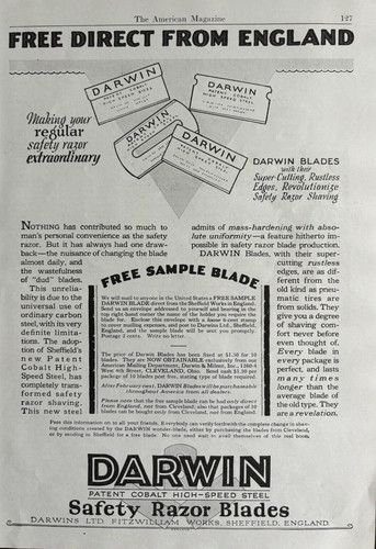 1926 darwin safety razor - 1926,