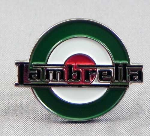 Lambretta name roundel - in,