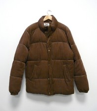 Pull & Bear Brown Puffer Jacket Coat Size EU M  - Thames Hospice