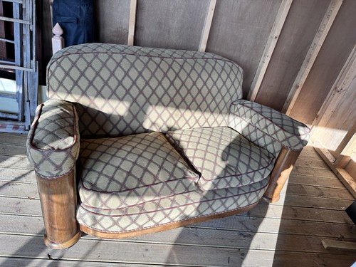 Art deco sofa - art, used