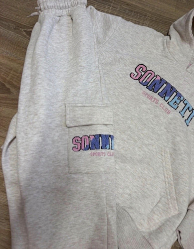 Sonneti girls grey - grey, 2pc