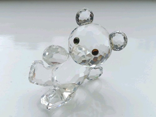 Swarovski crystal teddy - swarovski, bear