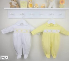 Baby Unisex Boys Girls Smocked