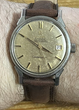 Vintage Omega Constellation Chronometer, Auto, Date, Tropical, Dog's Legs ~ 1963