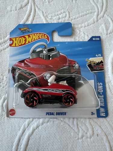 Hot wheels pedal - wheels, driver