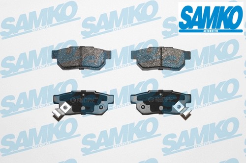 Rear brake pads set left - rear,