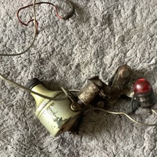 Vintage Bicycle Dynamo And Small Rear Light. Un Tested 