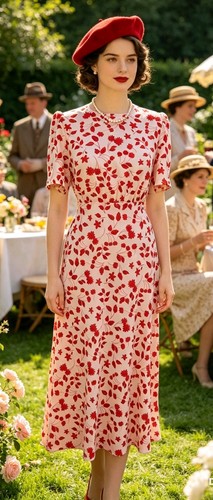 Vintage 1930s 1940s style - vintage,