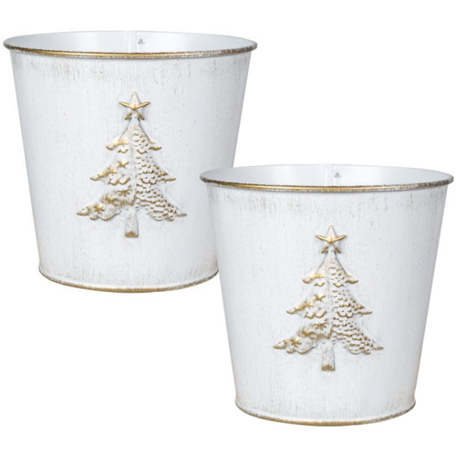 2pc metal christmas 15cm - 2pc,