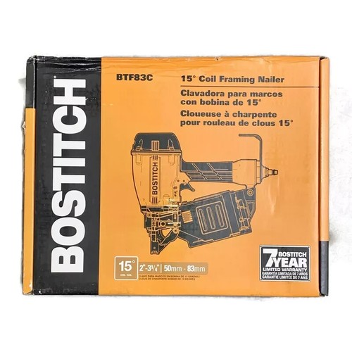 Bostitch btf83c degree - btf83c, 15-degree
