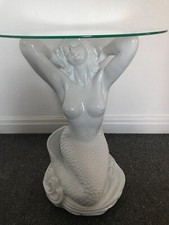 white mermaid coffee table