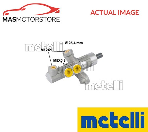 Brake master cylinder metelli - master,