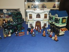 LEGO Harry Potter Diagon Alley 10217 Complete Set with Extra Minifigures 40500