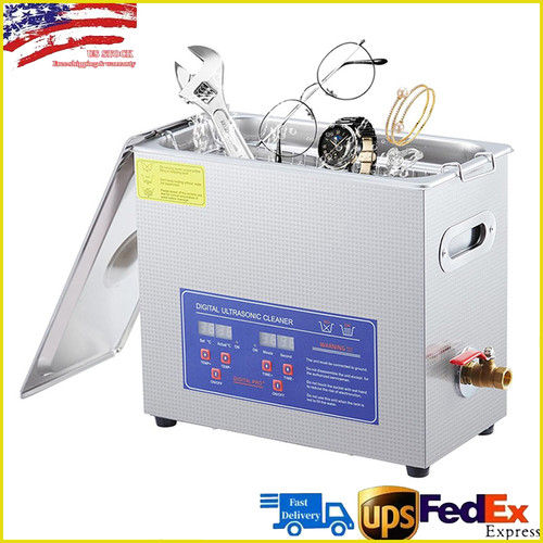Ultrasonic cleaner 180w - 6.5l,