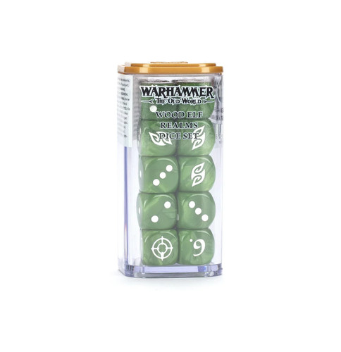 Wood elf realms dice set - elf,