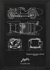 Austin ulster 1930 framed - 7,