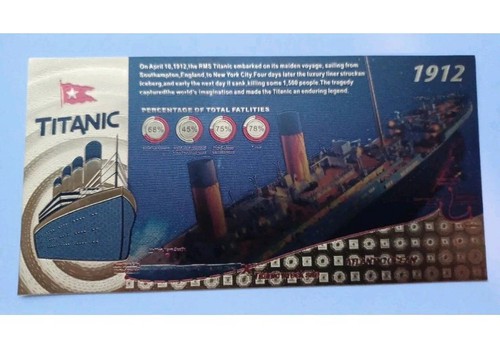Titanic gold commemorative - gold,