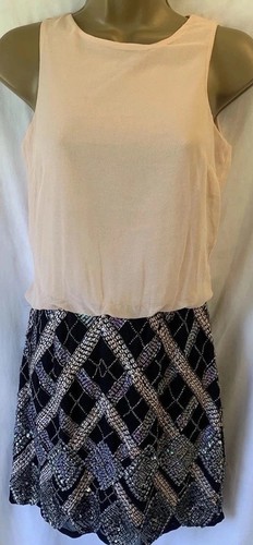 Lipsy sheer peach black - peach, &