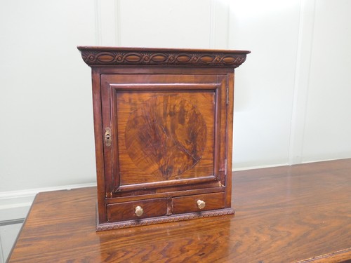 Small lockable burr - small, walnut