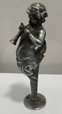Art deco cherub bronze figure