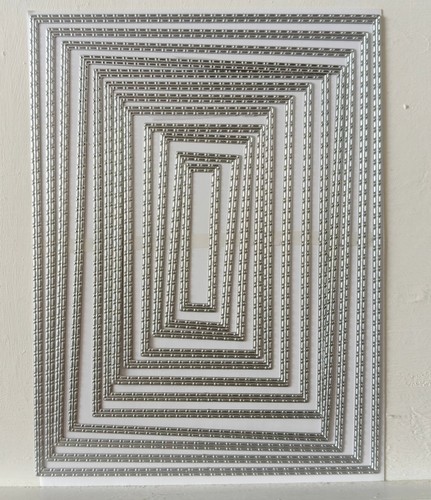 Nesting dies double - double, stitch