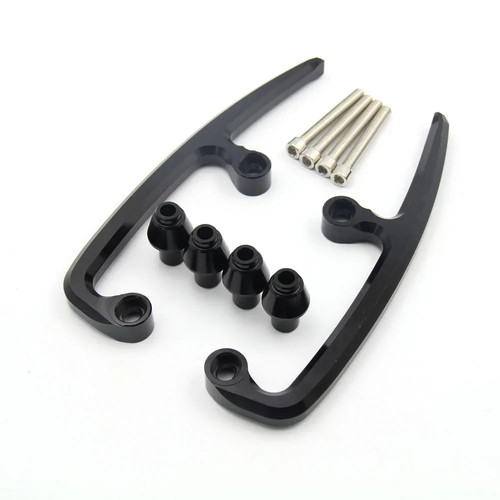 Aluminum rear grab bars - rear,