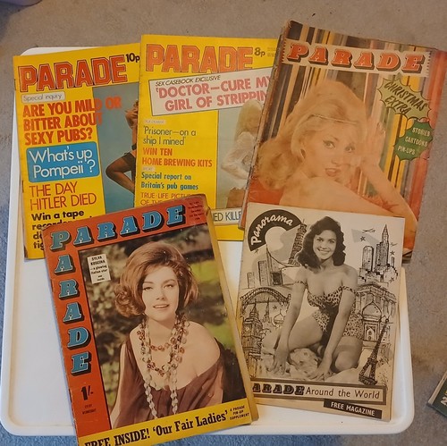 Bundle parade magazines - bundle, of