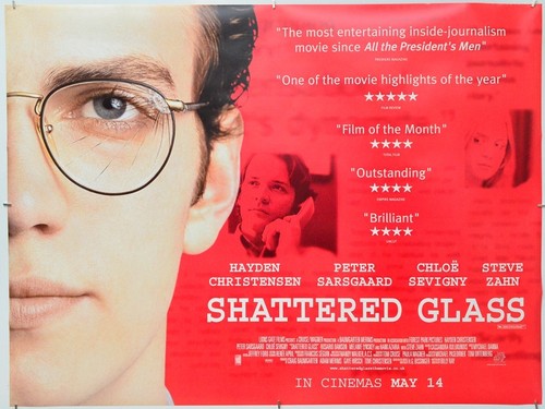 Shattered glass - shattered,