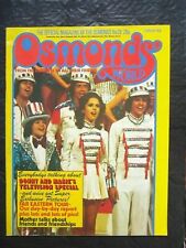 OSMONDS WORLD MAGAZINE ~ No 28 VINTAGE FEBRUARY 1976 ~ DONNY OSMOND & MARIE