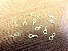 SOLDER TAGS DIFFERENT SIZES PACKS OF 10 Except 9.7mm (x2) Brass/Tin/45deg/Etc