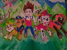 Paw Patrol Painting