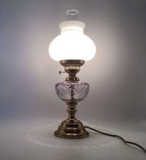 Vintage Electric Oil Lamp